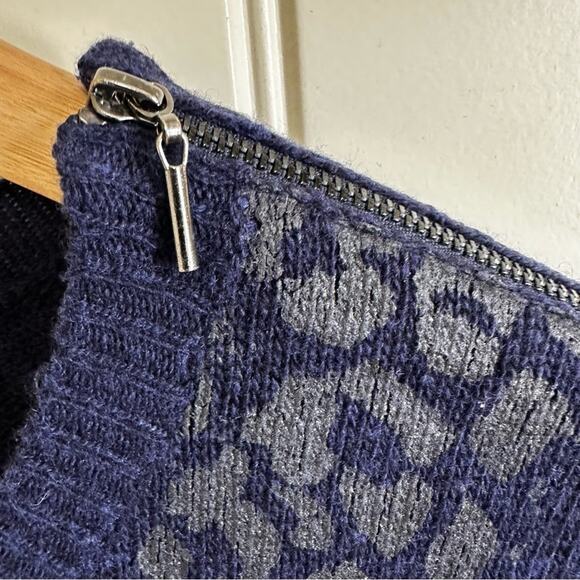 Rebecca Taylor women’s sweater large animal print‎ - Picture 2 of 8